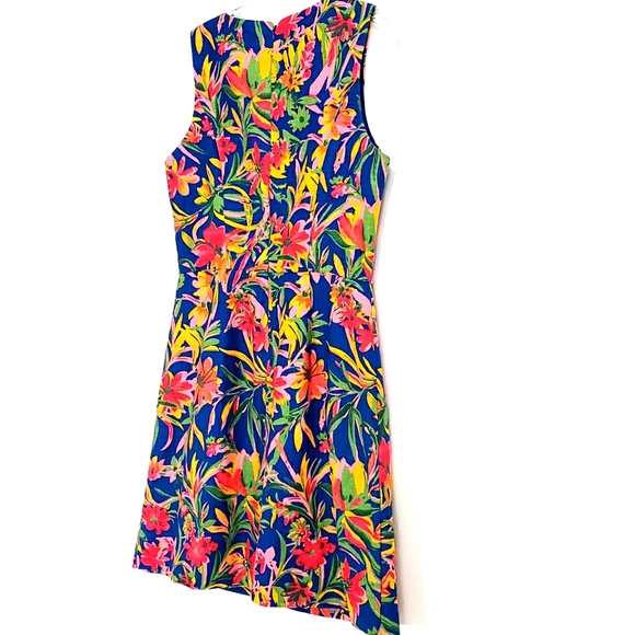 NWOT J.CREW Tropical Print Sleeveless Sheath Dress - Picture 9 of 14